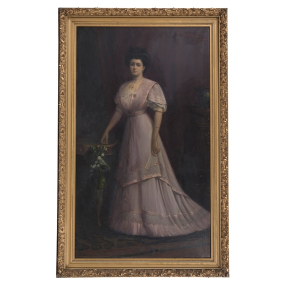 RETRATO DE DOÑA DOLORES DOSAL GARCÉS by Juan De Mata Pacheco